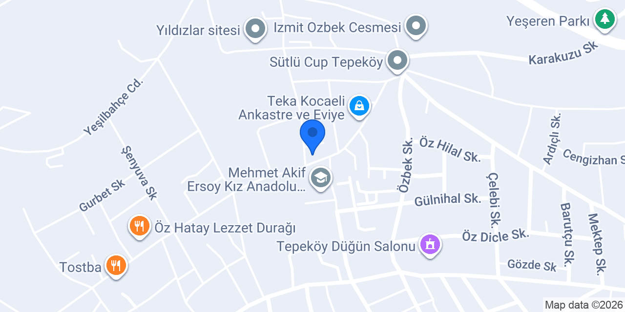 Akdeniz Perde konumu