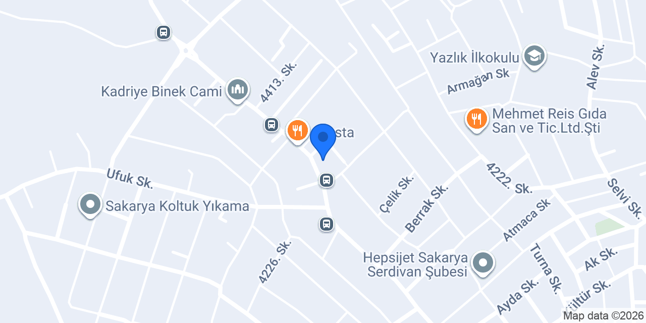 Niğdeli Yusuf usta Dondurma konumu