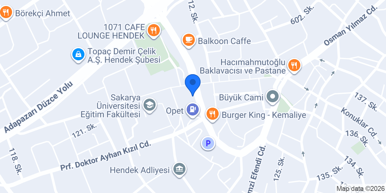 Öncü Döner konumu