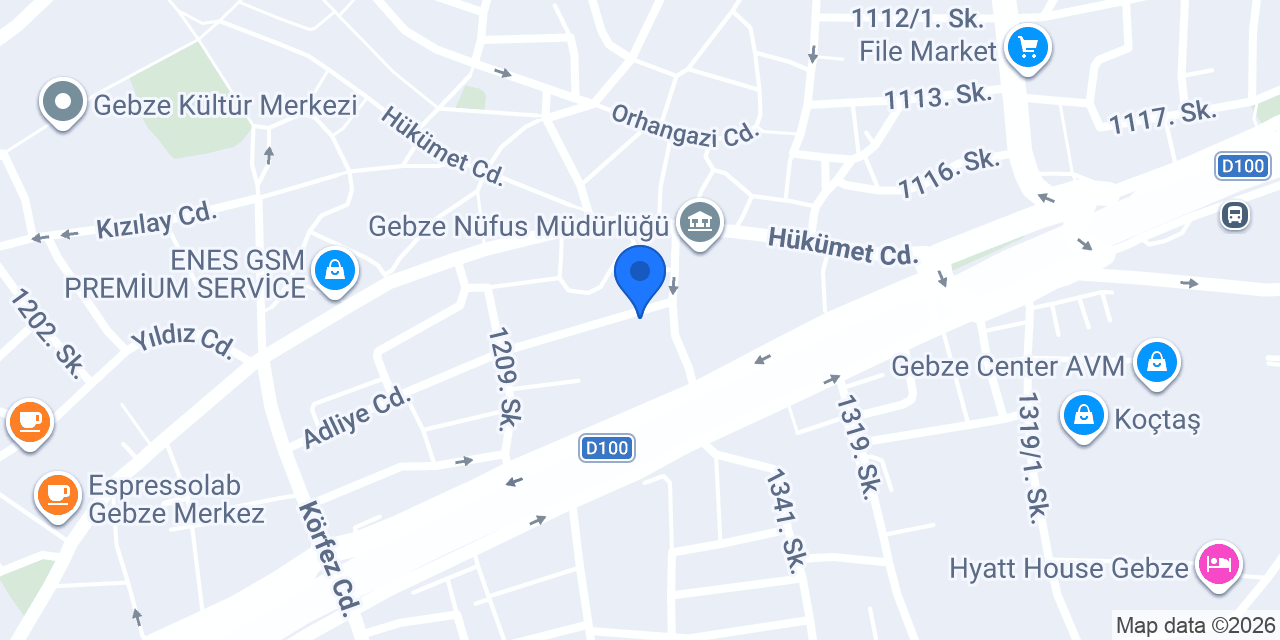 Büro Copy Center konumu