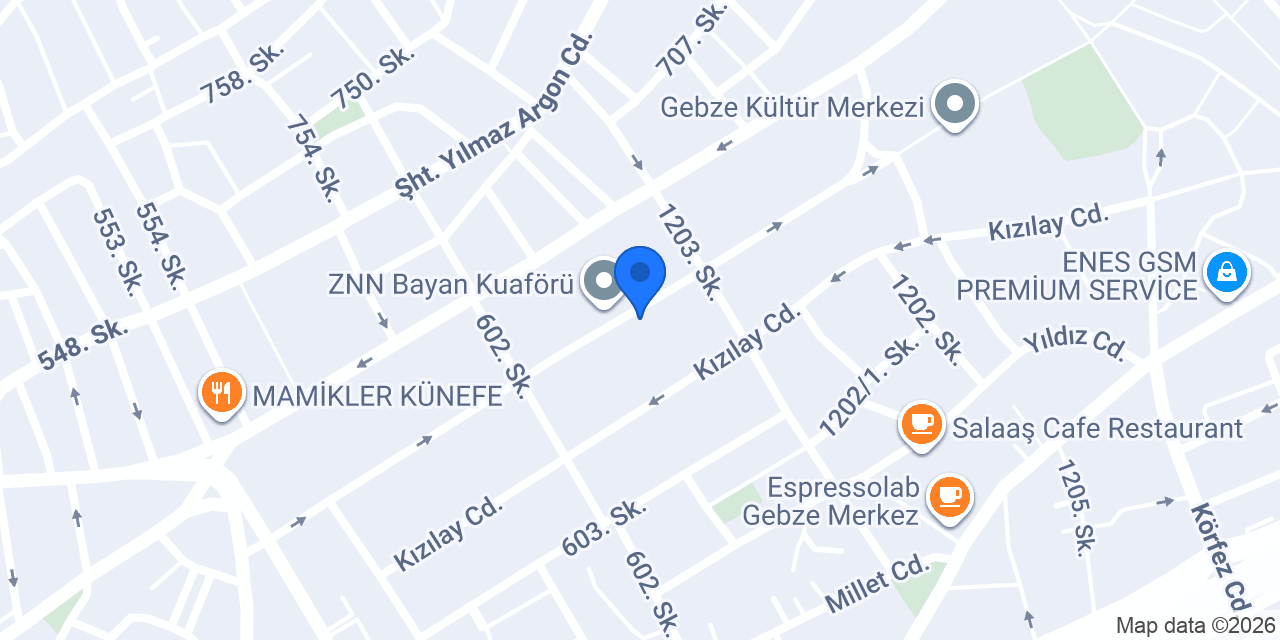 Su Nefes Bayan Kuaförü konumu