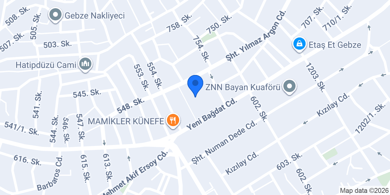 Atatürk İlkokulu konumu