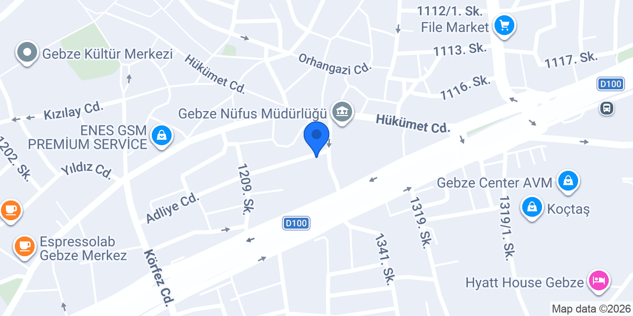 Basiret Turizm Hac ve Umre konumu