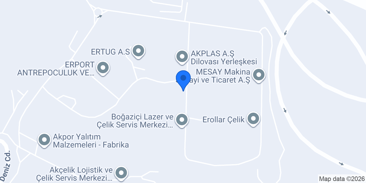 Elbir Oto Yedek Parca konumu