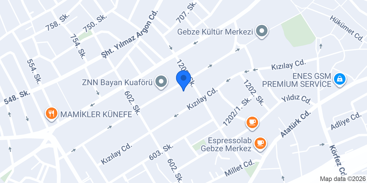 Antik Sanat Evi konumu