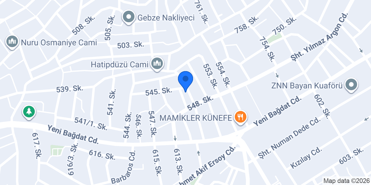 ZERRİN KUAFÖR konumu