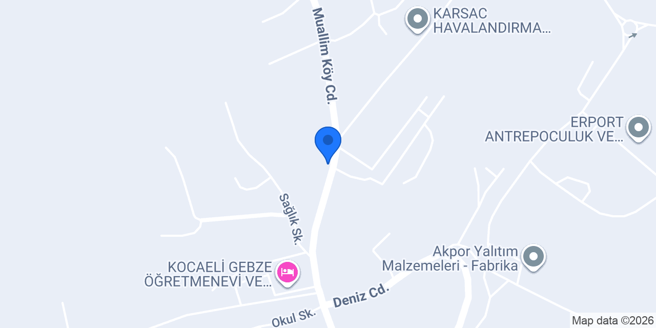 Cvs Makina konumu