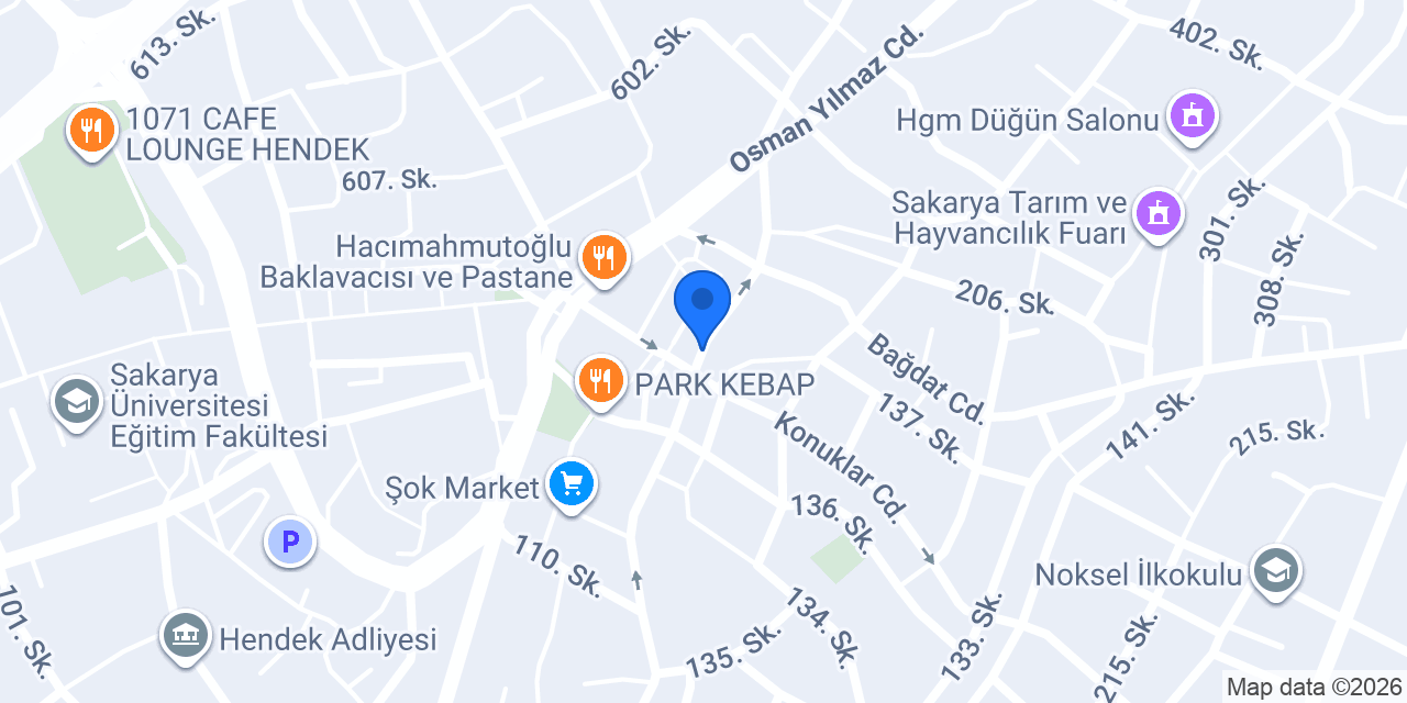 TİRYAKİ OPTİK konumu