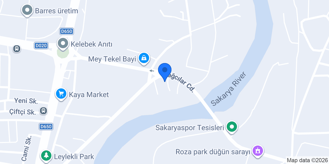 SAKARYA HAMLE MERMER VE BOYA SAN konumu