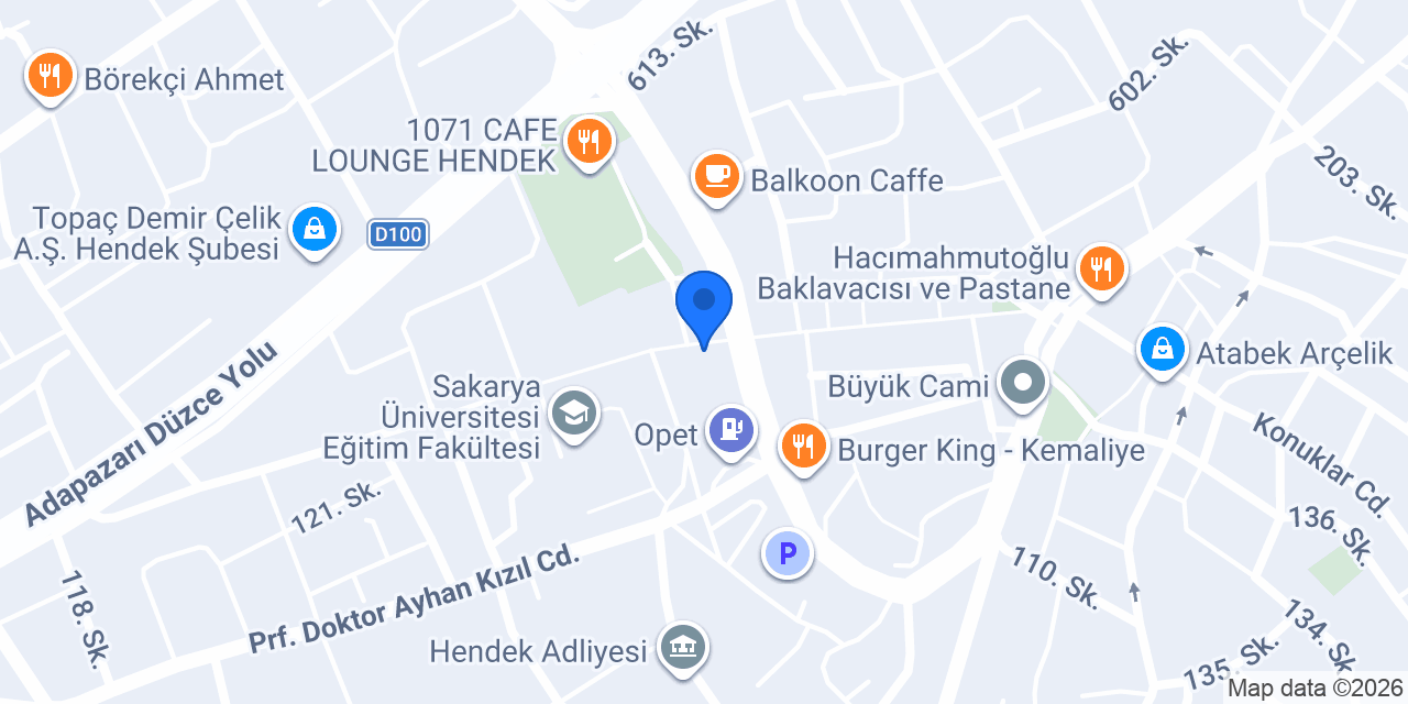 Hencopy Dijital Baskı Merkezi konumu