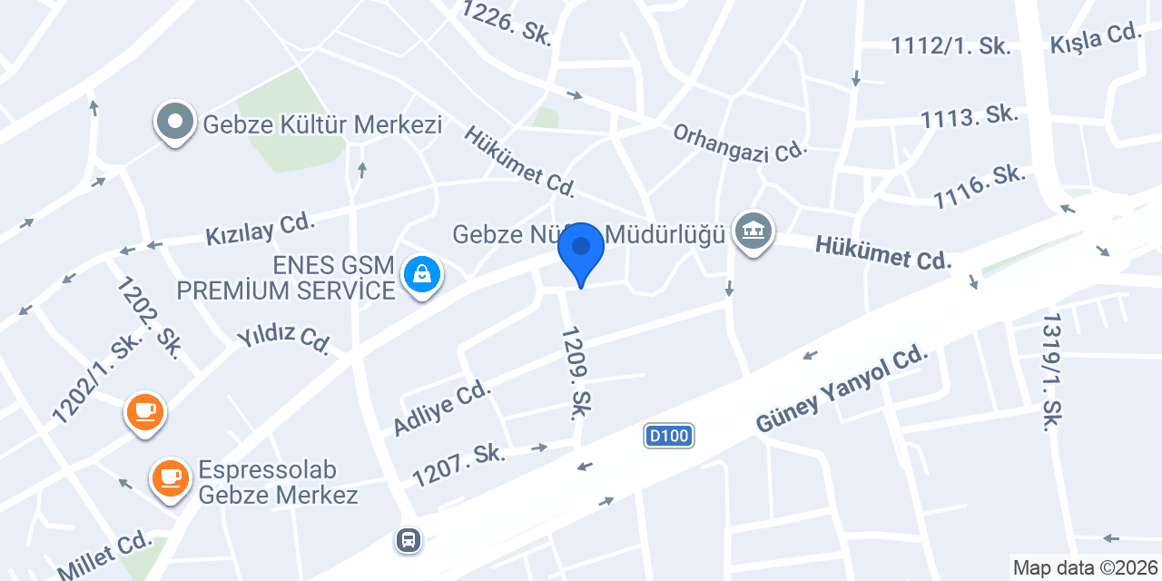 Venüs Plus konumu