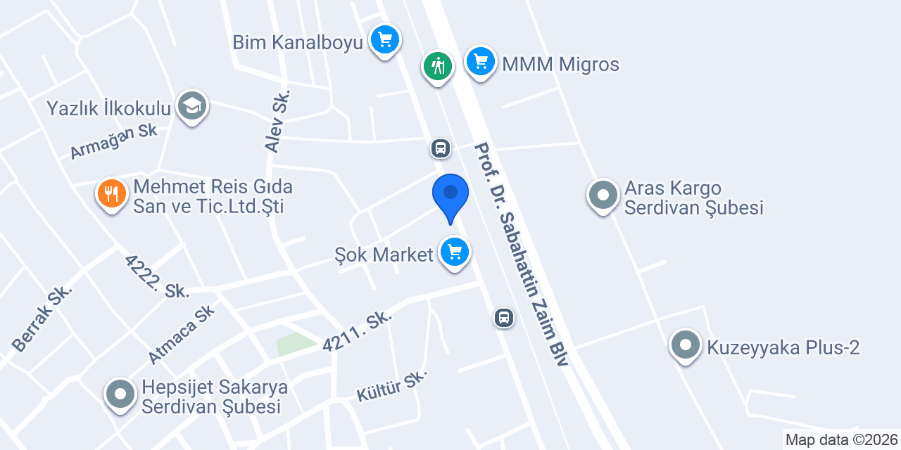 SERDİVAN OTO KURTARMA konumu