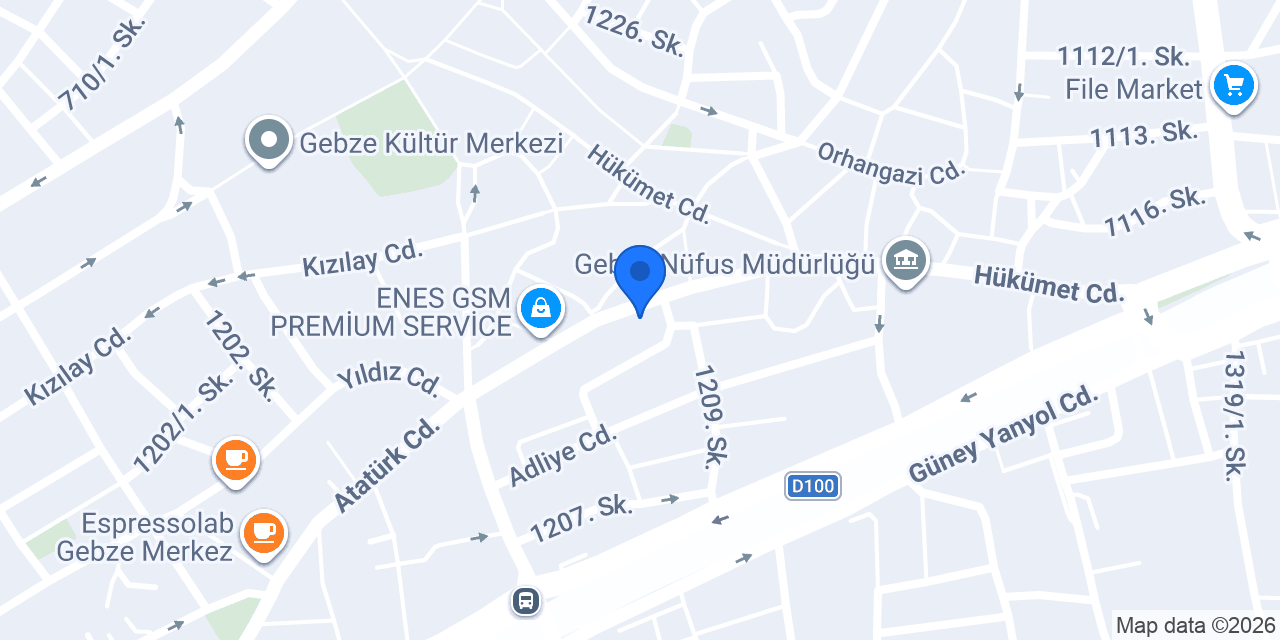 Denizbank konumu