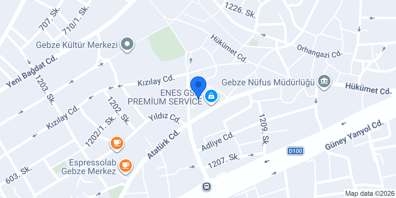 FRY Yapı Yalıtım konumu