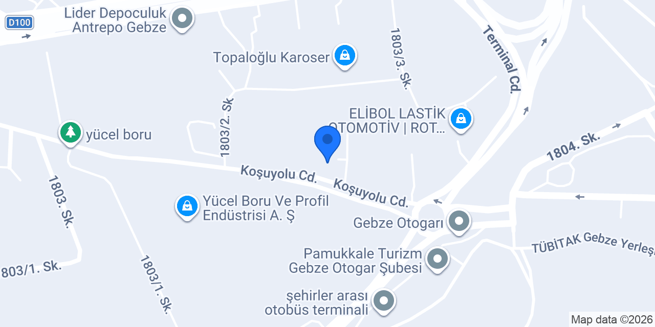 Otogar Kargo konumu
