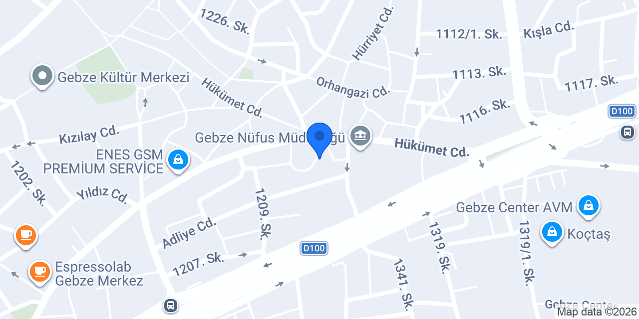 Ensar Gece Terzisi konumu