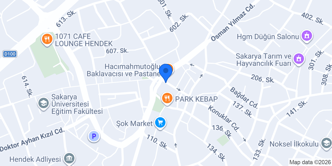Bulvar Eczanesi konumu