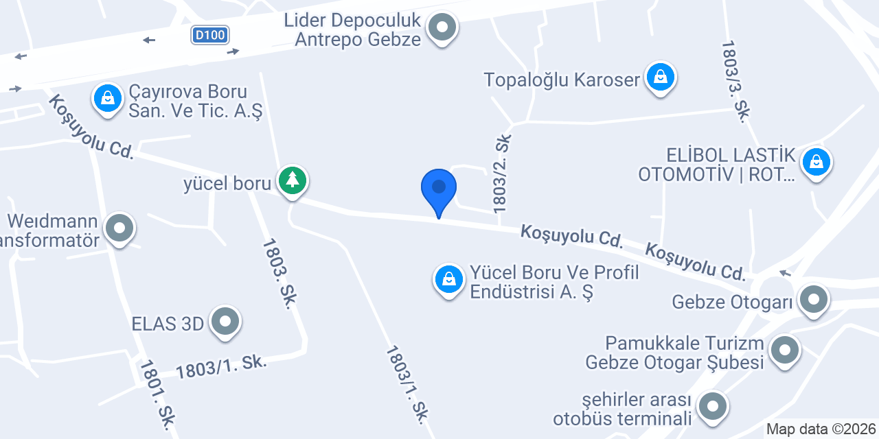 Gebze Görele Seyahat konumu