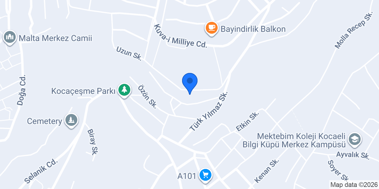 ŞÖKFL Okul Pansiyonu konumu