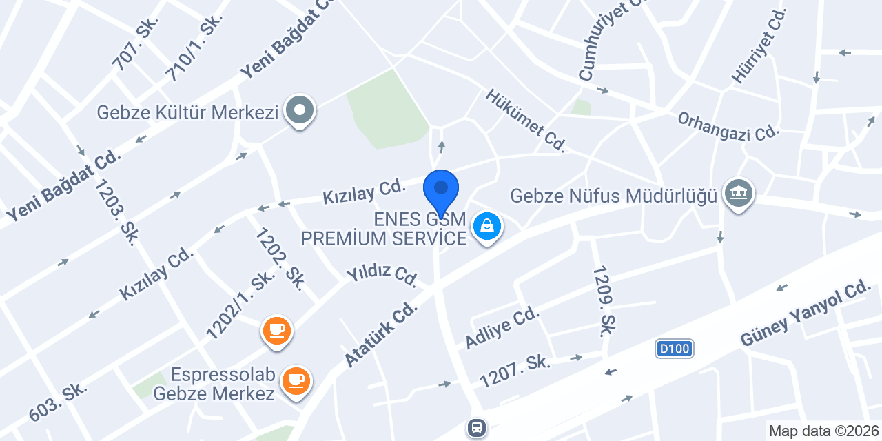 Bizim Börek konumu