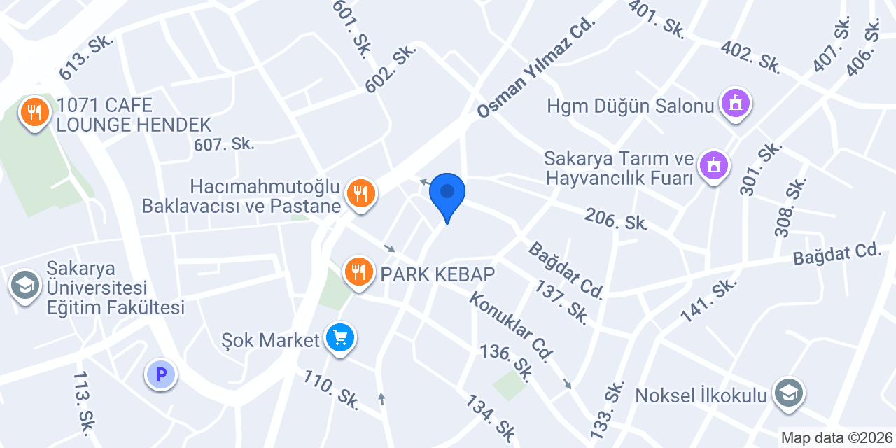 Ekspres Hendek Döner konumu