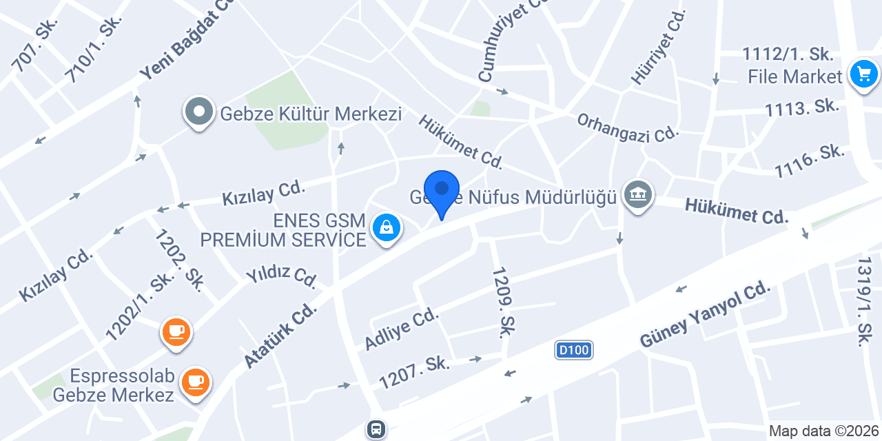 BİLGE SAHAF konumu