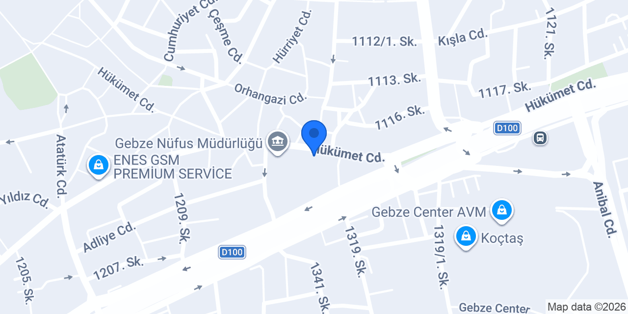 Hacıoğlu Anibal (Hükümet cad.) konumu