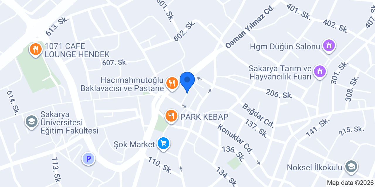 Moda City Terzi Tarık konumu