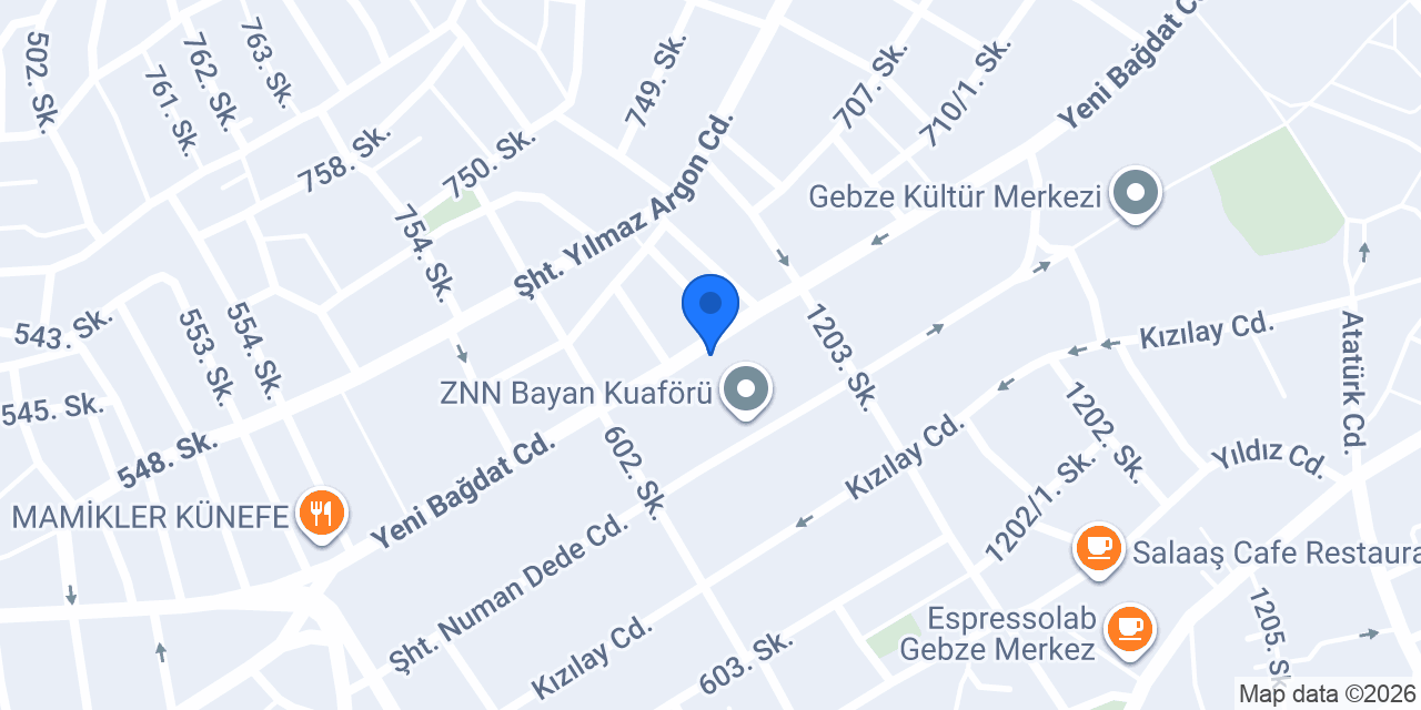 Eda Göçmen Bayan Kuaförü konumu