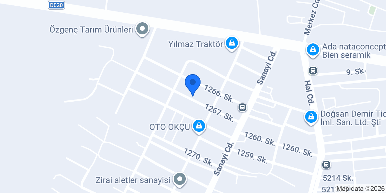 KARAGÖZ RÖMORK ve TARIM MAKİNALARI konumu