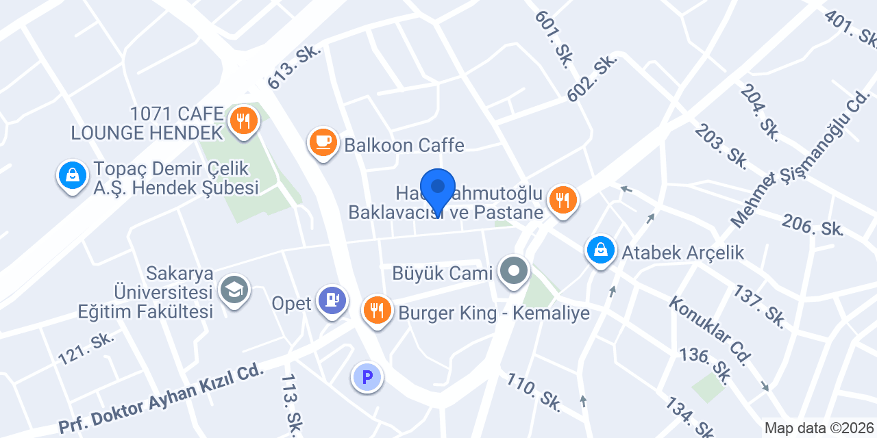Psikolojik Danışman Kerem KARAGÖZ konumu