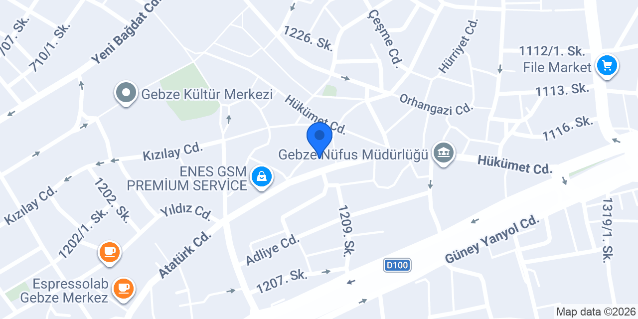 Ezber Gümüş konumu