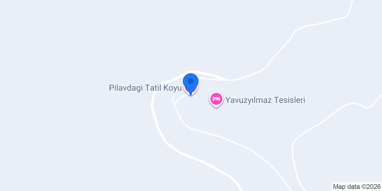Pilavdagi Tatil Koyu konumu