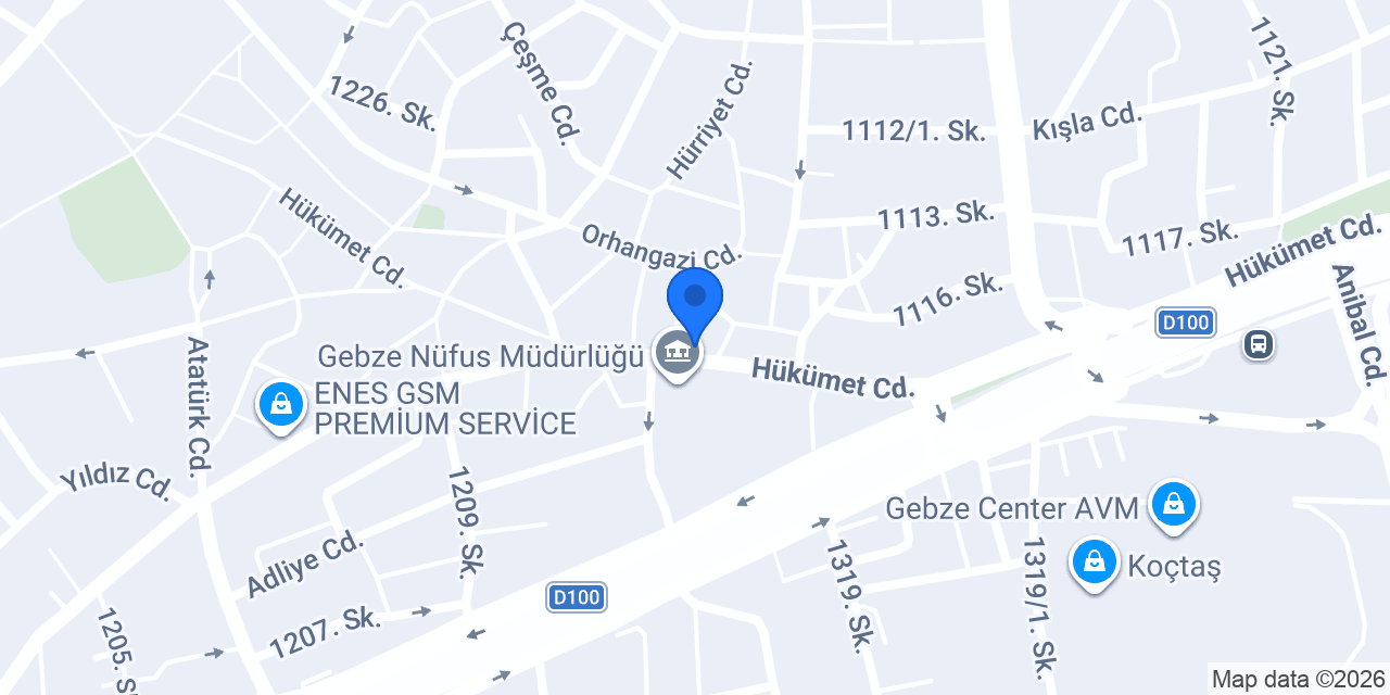 Dönerci Mehmet Usta konumu