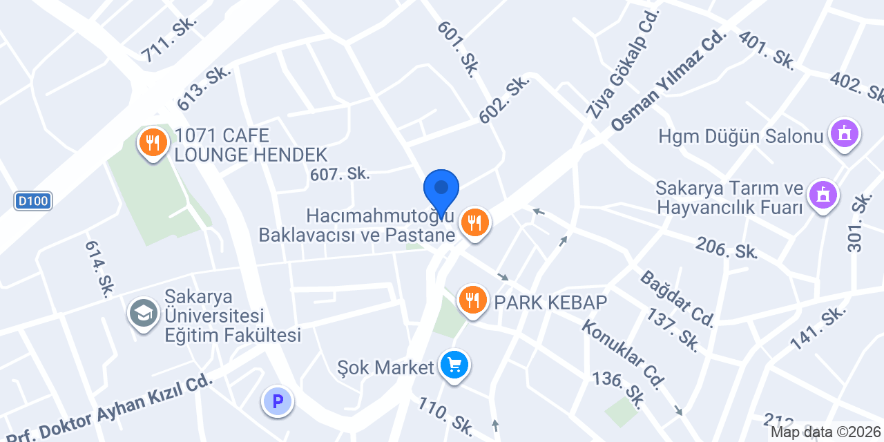 Vüska Suzi Bayan Kuaförü konumu