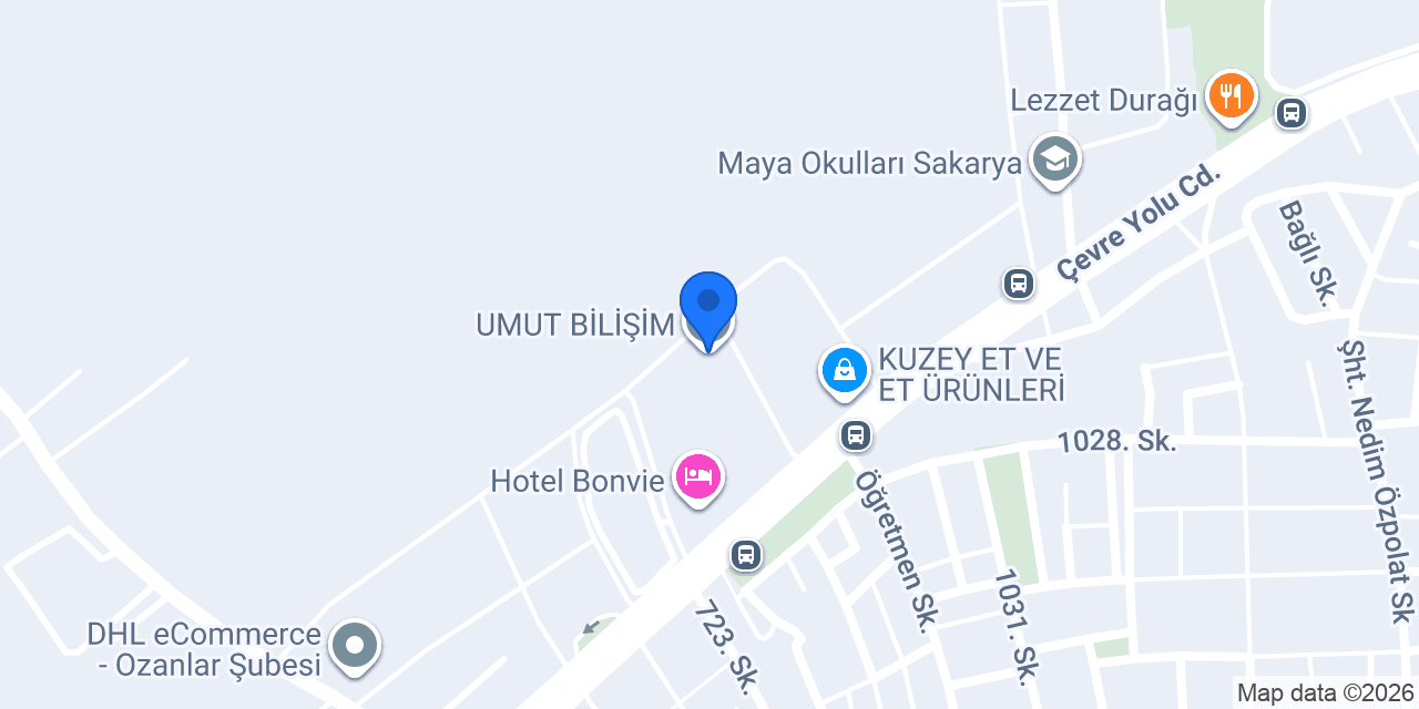 UMUT BİLİŞİM konumu