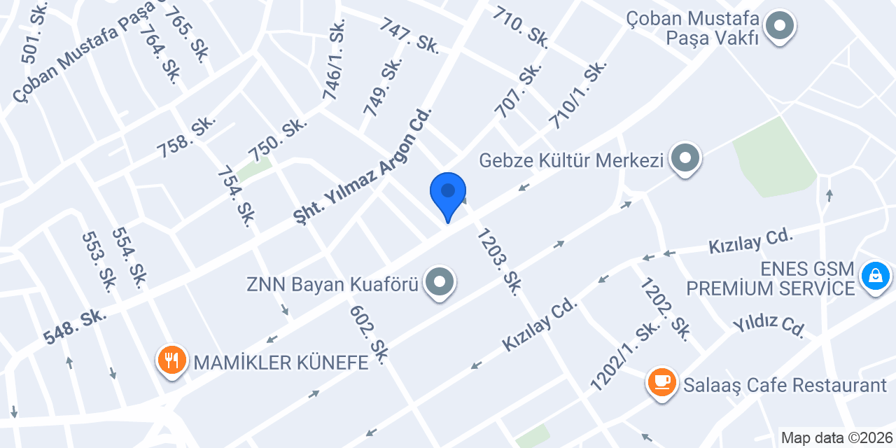 Online Tekel Büfe konumu
