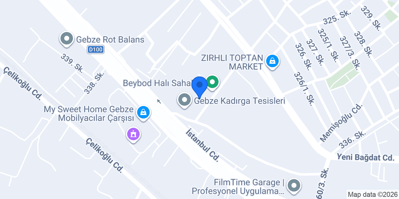 Gebze Yerinde Halı Yıkama konumu