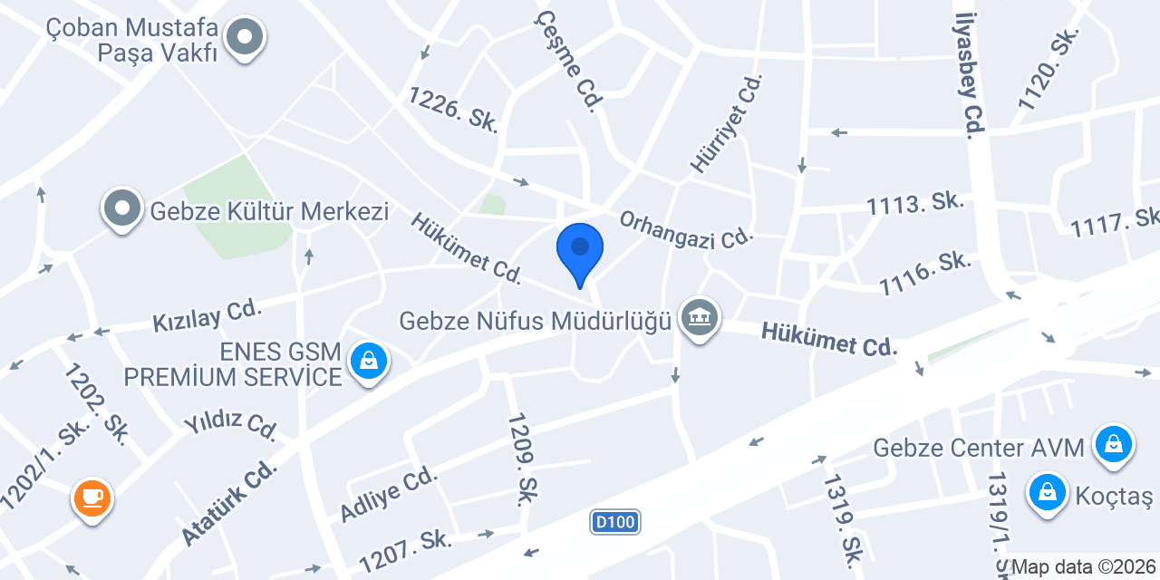 Yakamoz Gümüş konumu