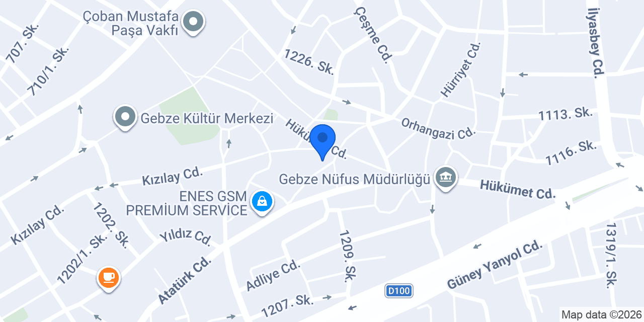 Çayırova Lazer Epilasyon konumu