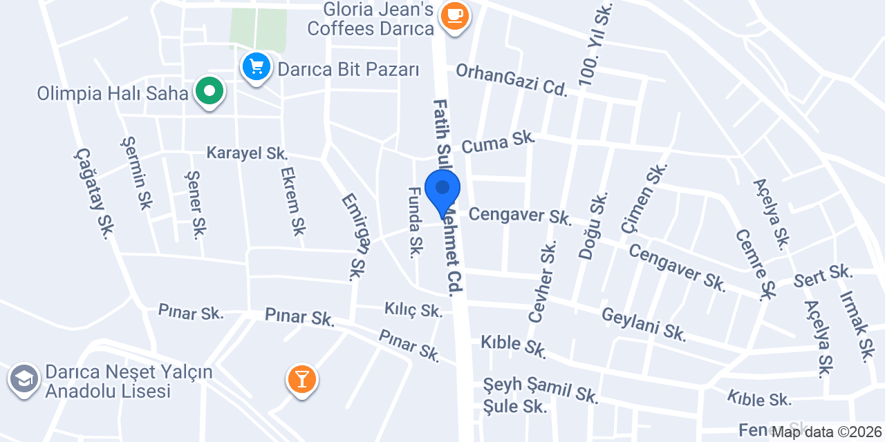 Doyum Pide Salonu konumu