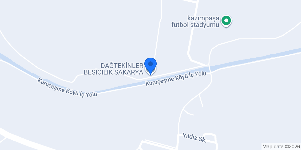 DAĞTEKİNLER BESİCİLİK SAKARYA konumu