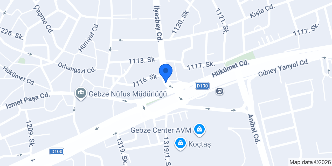 Uzmanlar Özel Servis konumu