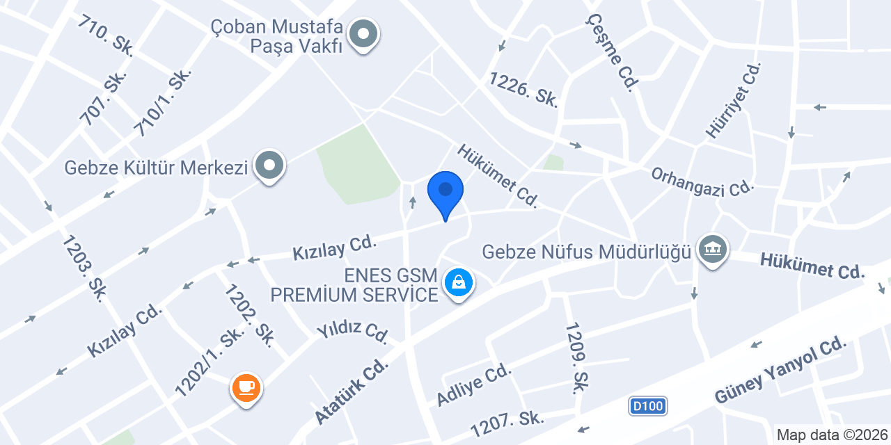 Hacıoğlu Elektronik konumu