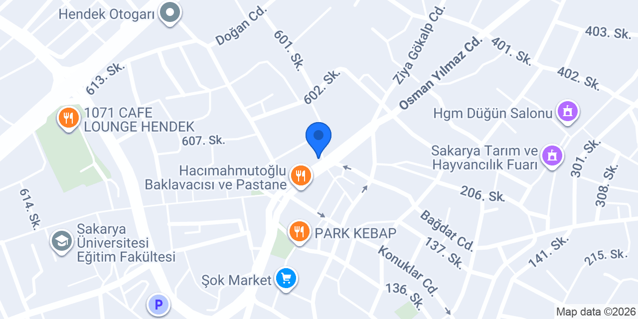 Özkurt Kuyumculuk konumu