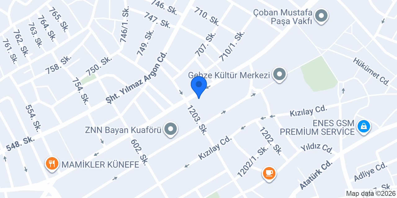 KOÇAKLAR HALI MOBİLYA konumu
