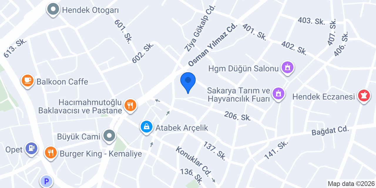 Çınar Berber Salonu konumu