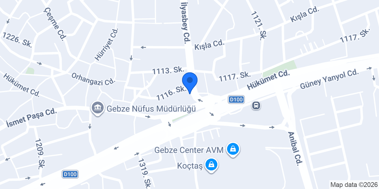 Turkuaz Hotel konumu