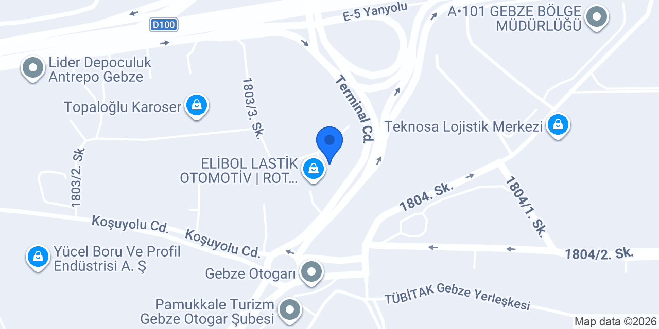 Yeşil Sahil Seyahat konumu