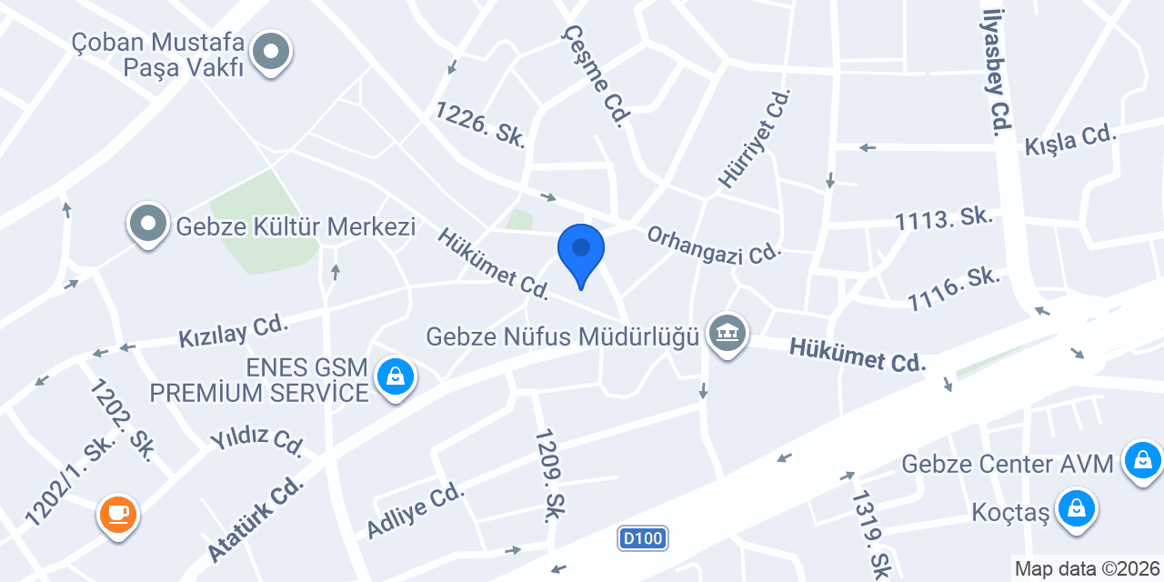 ROSE GAYRİMENKUL konumu